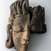 Escultura hallada Casas de Turuñuelo