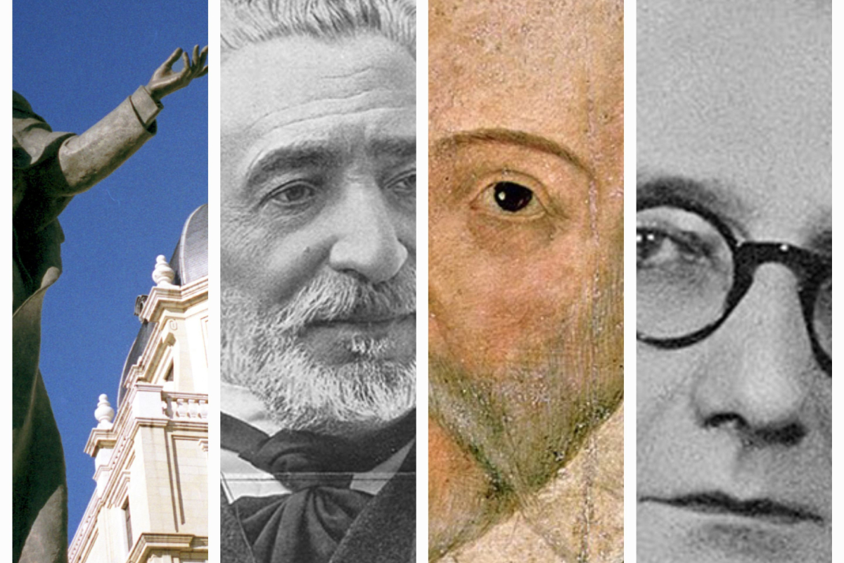 de Ávalos, Sagasta, Cervantes eta Castelao
