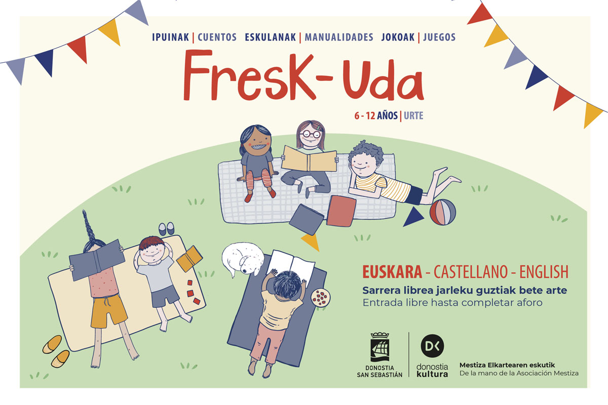 2025eko Fresk-Uda jardueren berri ematen duen kartela