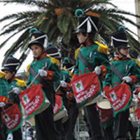 Tamborreros de Intxaurrondoko Haur Danborrada