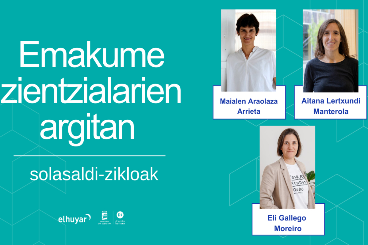 Emakume zientzialarien argitan: ciclo de otoño de 2025