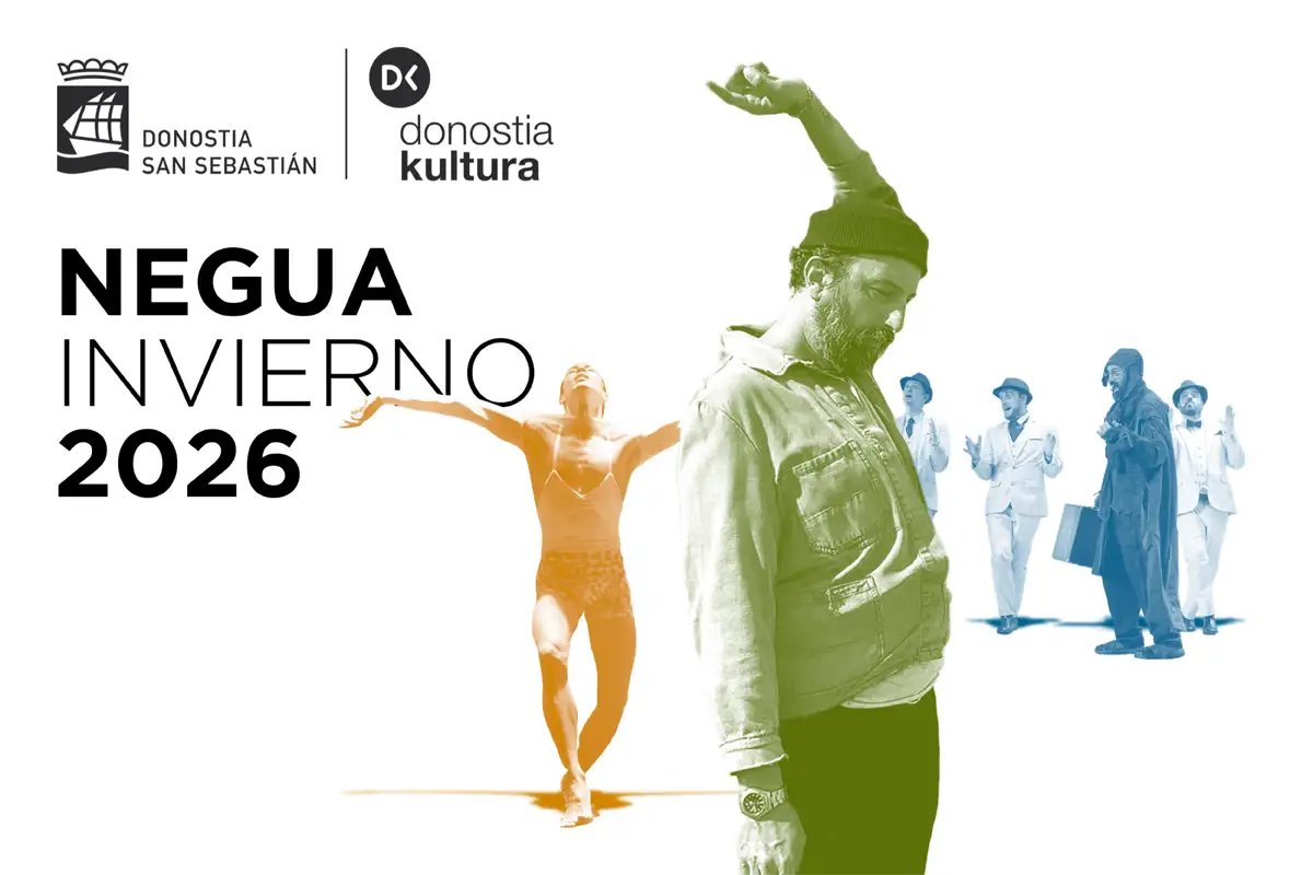 Imagen de la programación de invierno 2026 de Donostia Kultura