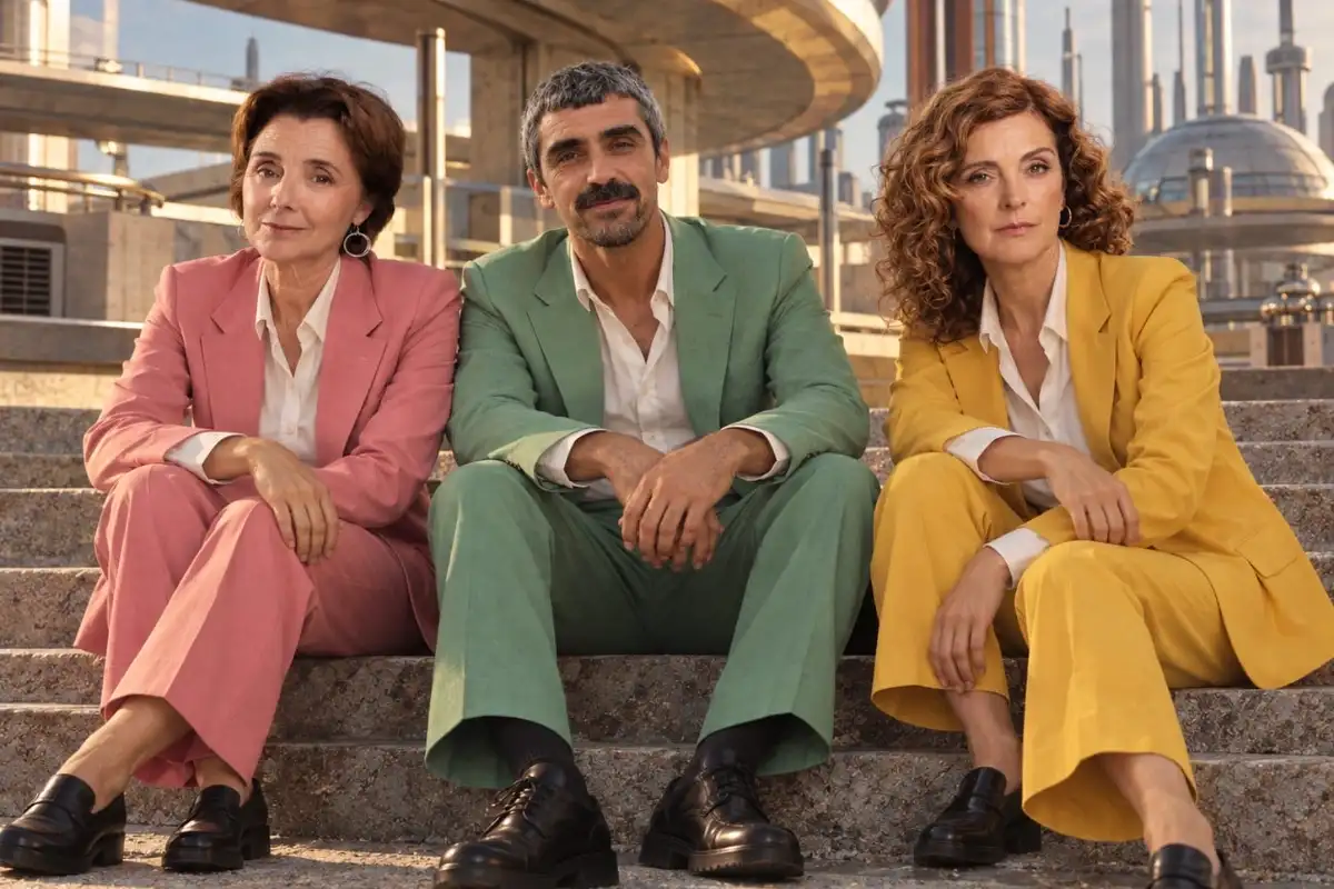 Olatz Beobide, Xabin Fernandez eta Amaia Lizarralde