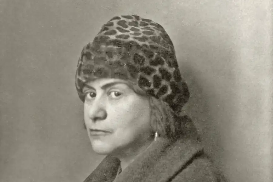 La escritora Else Lasker-Schüler