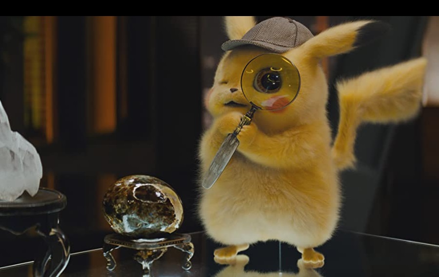 Pokemon Picachu detektibea filmaren irudi bat