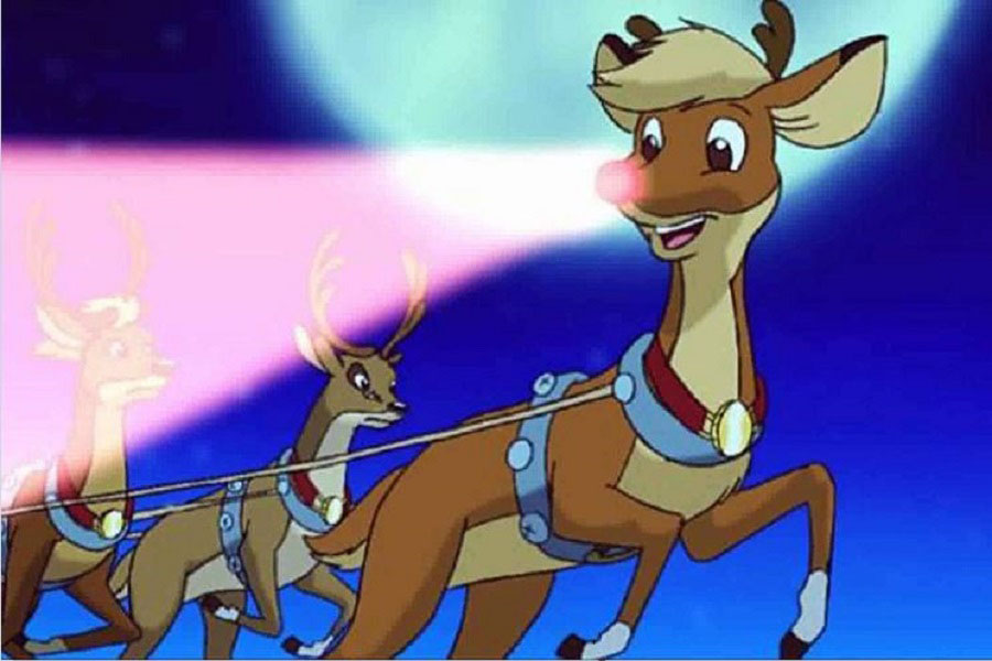 Imagen de la película Rudolph sudur gorriko oreina
