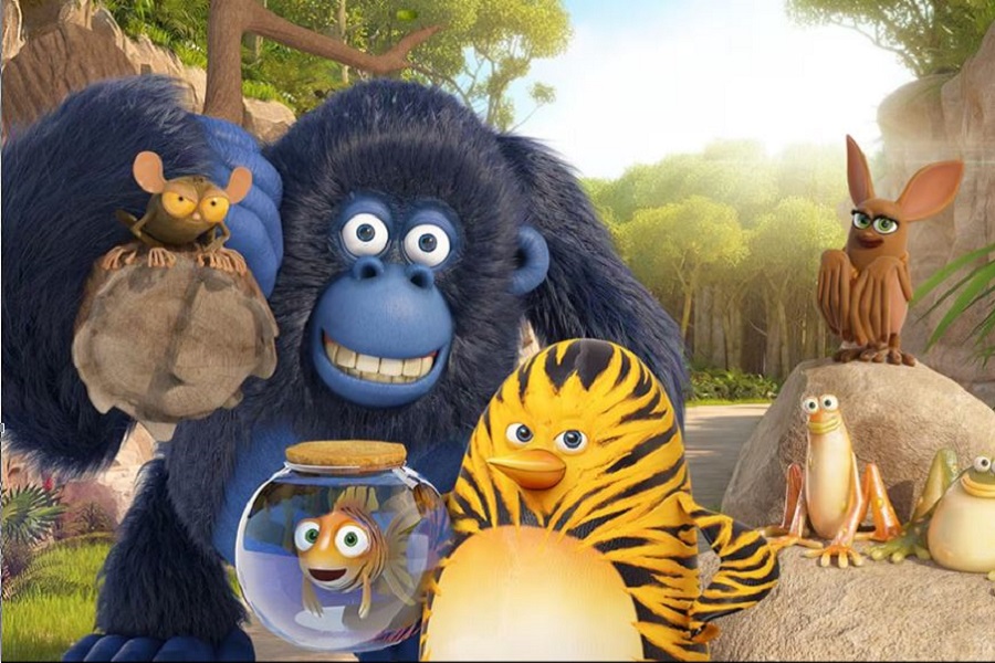 Oihaneko koadrila filmearen irudia