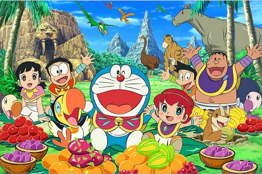 Imagen de la película Doraemon. Urrezko kakalardoaren bila