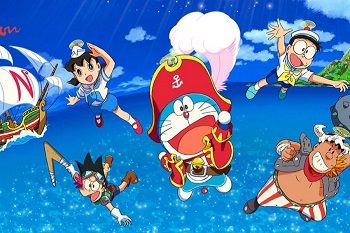 Doraemon. Hego Itsasoetako piratak filmearen irudia