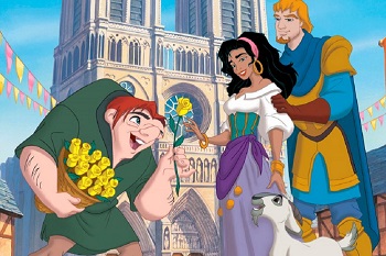Imagen de la película El Jorobado de Notre Dame