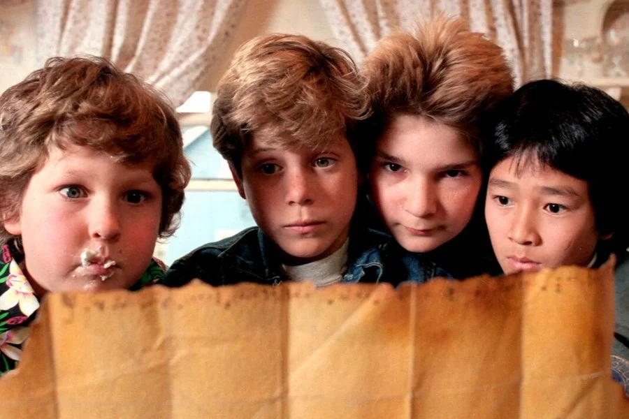 Imagen de la película Los Goonies