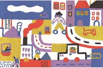 Imagen de la exposición Pasado y presente de la ilustración vasca.