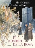 El nombre de la rosa de Milo Manara y Umberto Eco