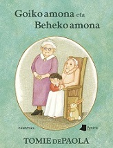 Goiko amona eta beheko amona / Tomie de Paola