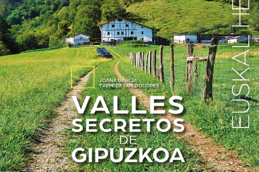 Portada del libro valles secretos de Gipuzkoa