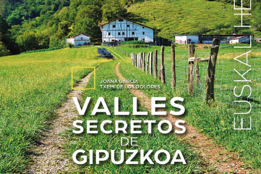 Valles secretos de Gipuzkoa liburuaren azala