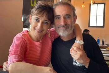 Osane Matías e Iñaki Olaskoaga