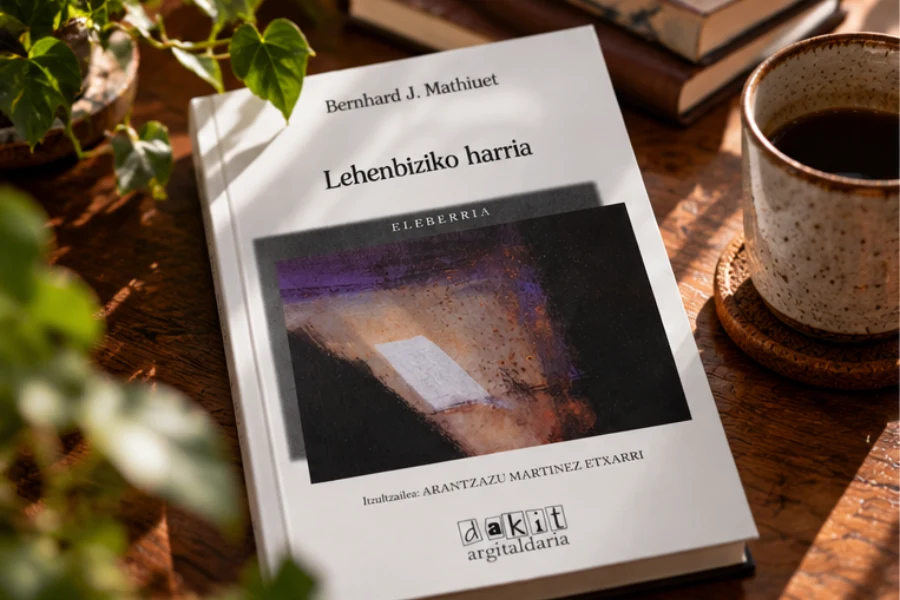 portada del libro lehenbiziko harria