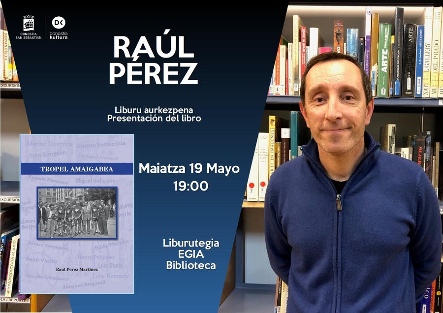 Cartel de presentación de libro Tropel amaigabea