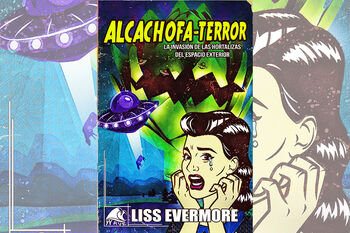 Alcachofa-terror libururaren azala