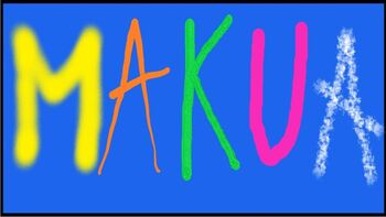 Cartel de la exposición Makua