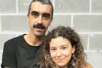 Xabin Fernández y Maider Díaz