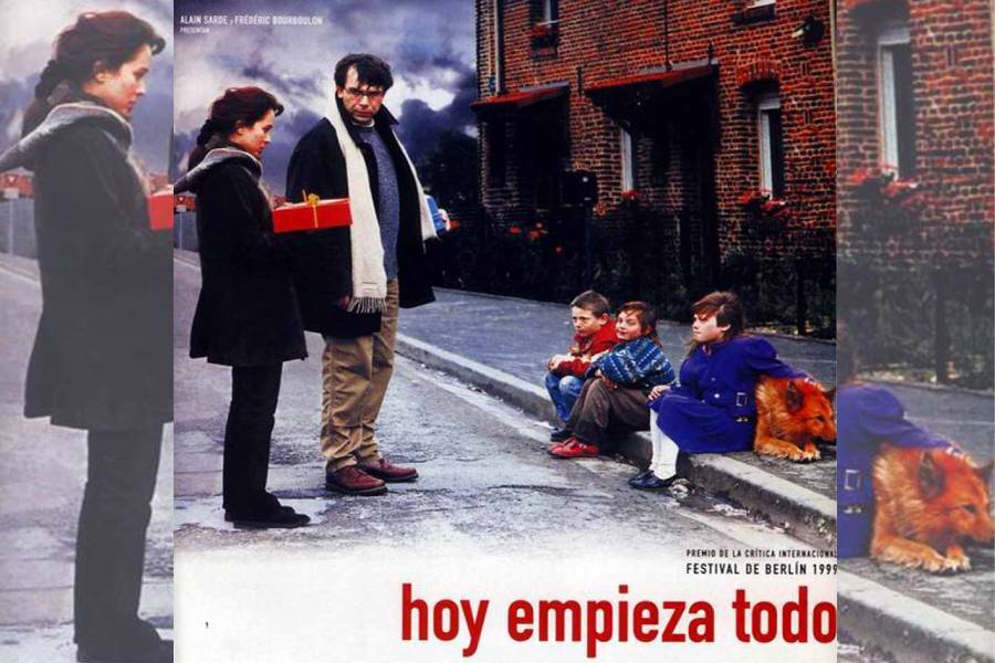 Hoy empieza todo filmaren afixa bat