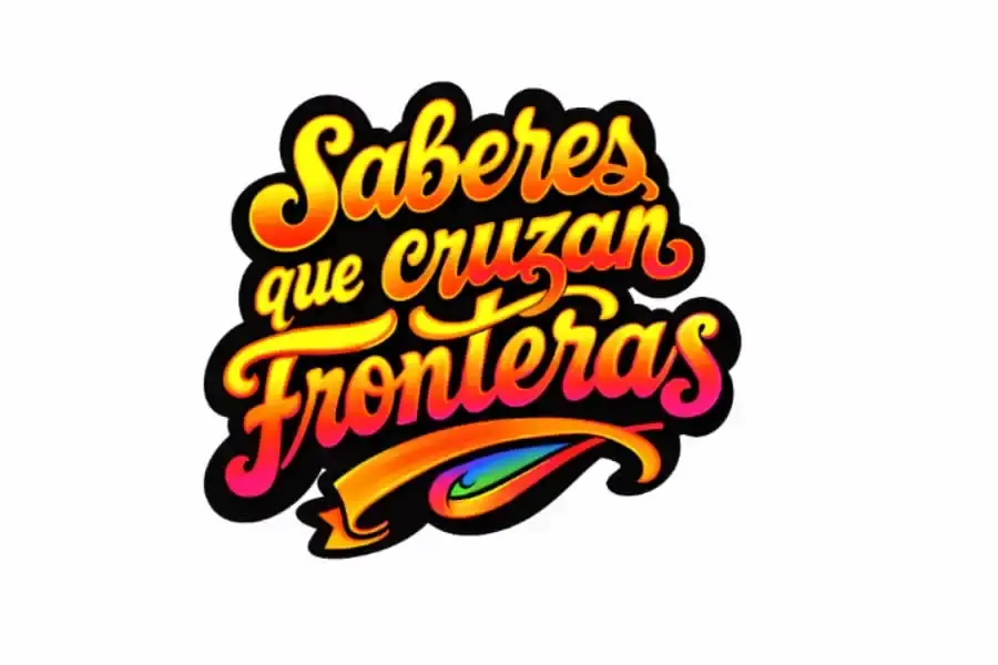 logo saberes que cruzan fronteras