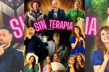 Sin terapia ikuskizuanren kartela