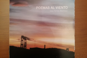 Poemas al viento liburuaren azala