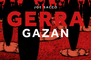 Gerra Gazan komikiaren azala
