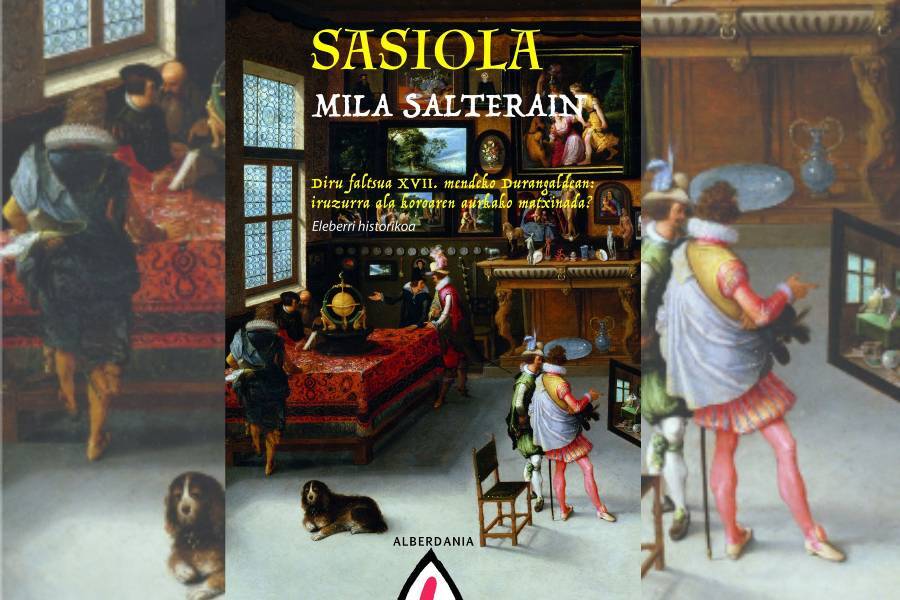 Milen Salterainen Sasiola liburuaren azala