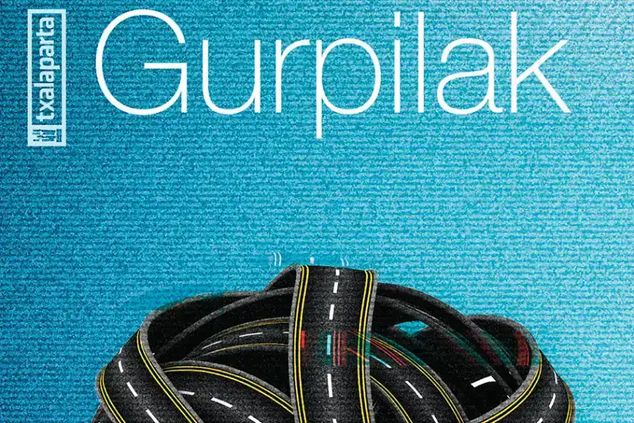 Parte de la portada del libro Gurpilak