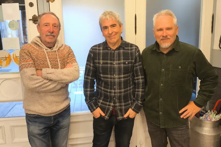 Jokin Lasa, Kaki Arkarazo y Pello Ramírez