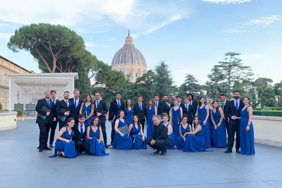 Una imagen del coro Musicanova
