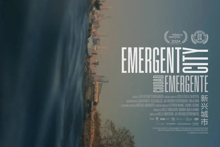 Cartel del documental Emergent city