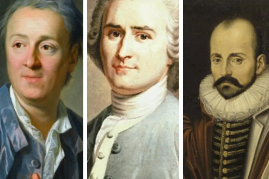 Imagen de Diderot, Voltaire, Montaigne 