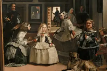 Parte del cuadro Las Meninas