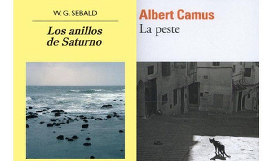 Folleto Monografía apetito La peste + Los anillos de Saturno - San Sebastián, ciudad de la cultura