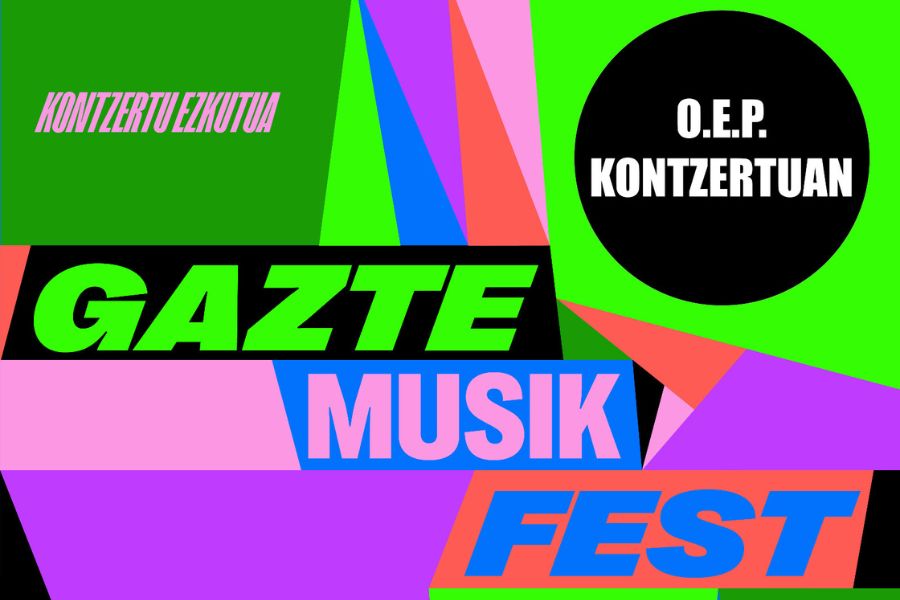 Cartel de Gazte Musik Fest