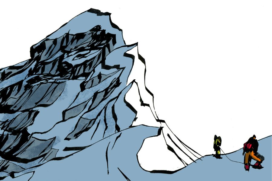 Everest komikiaren irudi bat