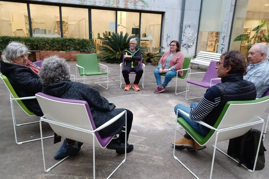 Imagen de un encuentro de Biblioteca humana