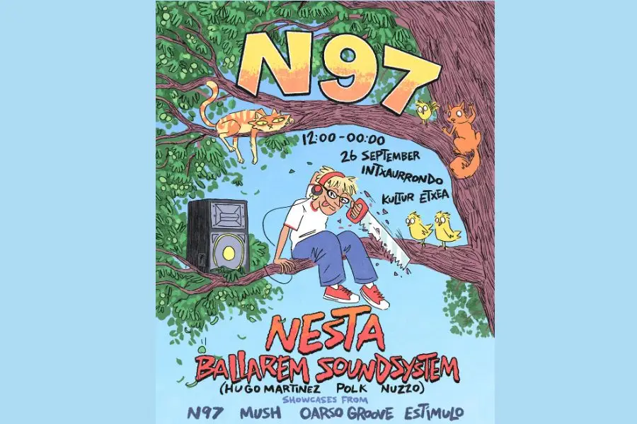 Imagen del cartel del festival N97