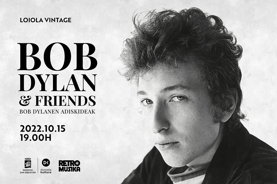 Cartel don fotografía de Bob Dylan