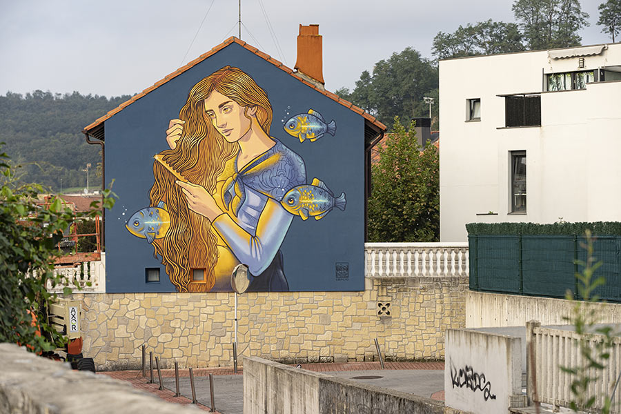25 murales de Loiola y Martutene