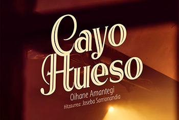 Título y autora en la portada del libro Cayo Hueso
