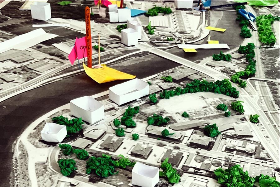 Maqueta de Martutene