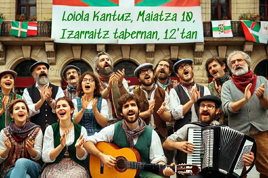 Kantujira Konstituzio plazan
