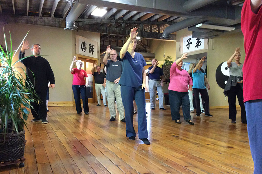 Clase de Taichí