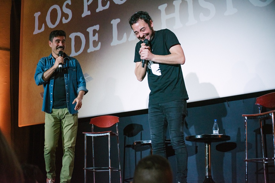 Mochila al pasado, Luis Fabra eta Danny Boy-Rivera